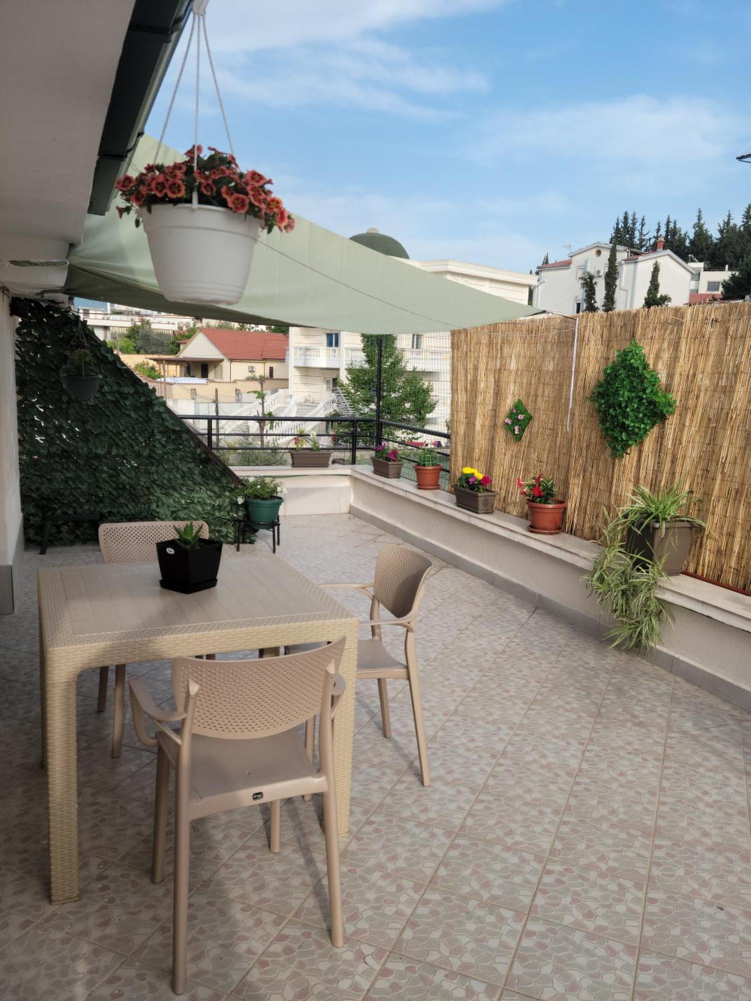 Gledis Apartment Tirana - Panoramic City Terrace Buitenkant foto